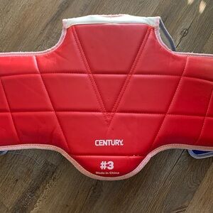 Martial arts chest guard